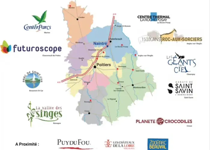 Emma , Maison Classee 3 Etoiles Au Centre De Avec Jardin Clos A Chatellerault, A 20 Mn Futuroscope&aquascope